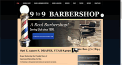 Desktop Screenshot of draperbarbershop.com